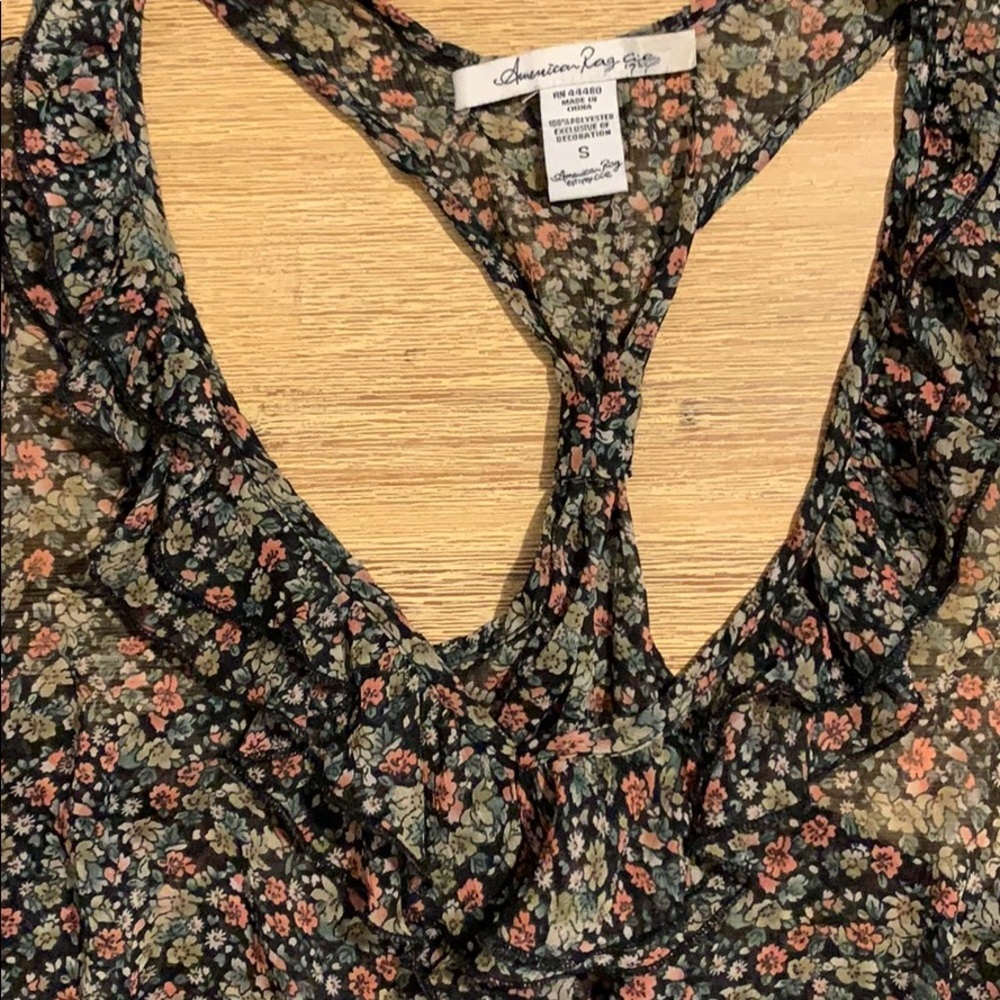 American Rag Floral blouse - Picture 6 of 6